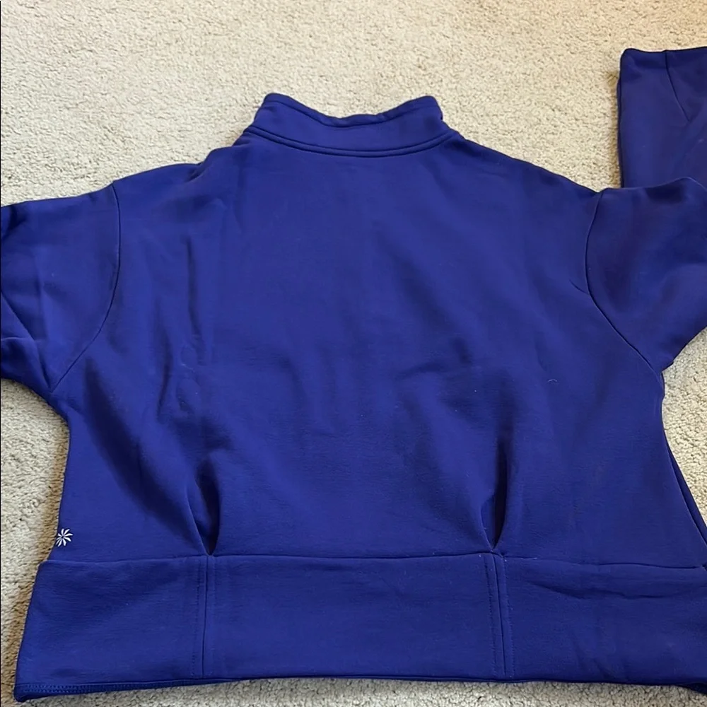 Athleta Blue Zip Up | L
